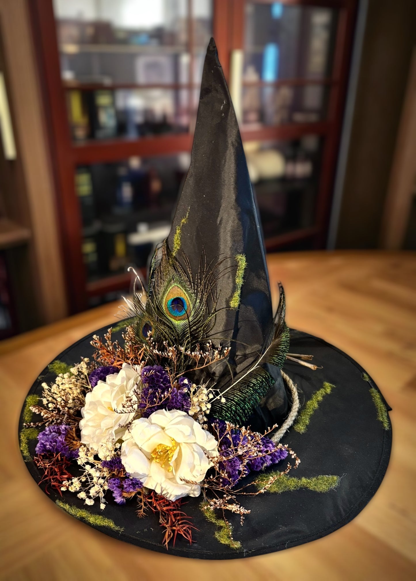 Cappelli da Strega decorati. Taglia unica