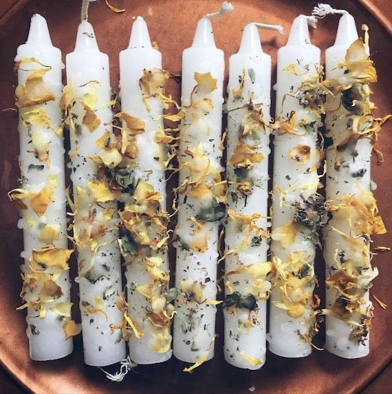 Candele ritualizzate 2pz.