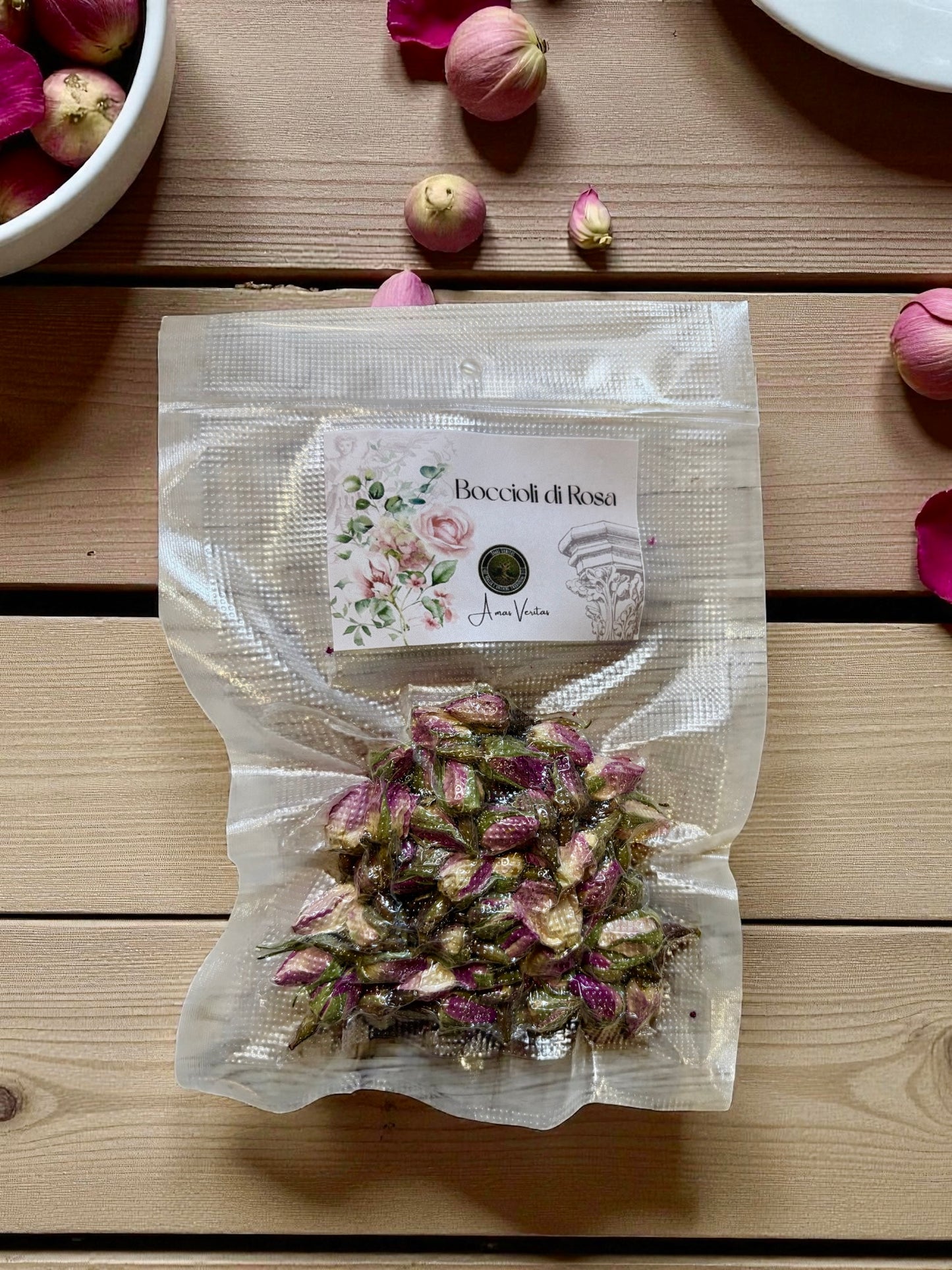 Frutti e fiori sottovuoto