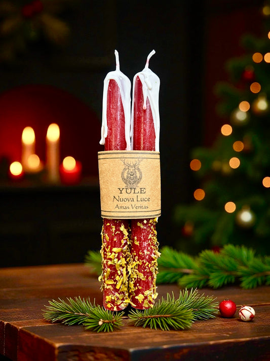 Candele ritualizzate per Yule