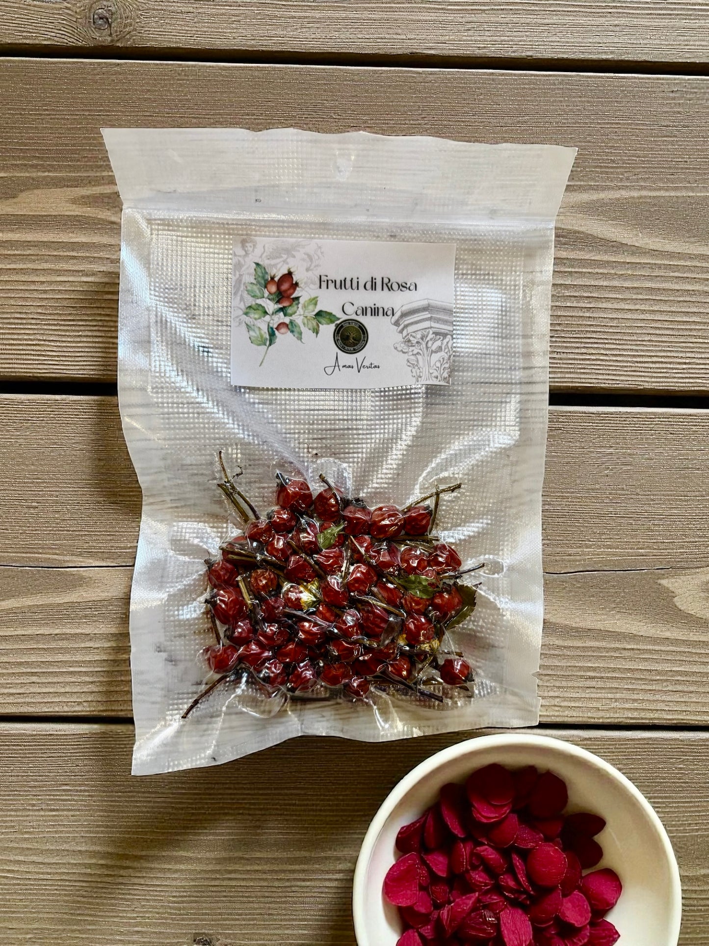 Frutti e fiori sottovuoto