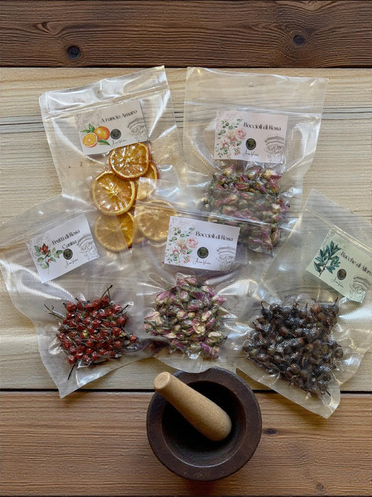 Frutti e fiori sottovuoto