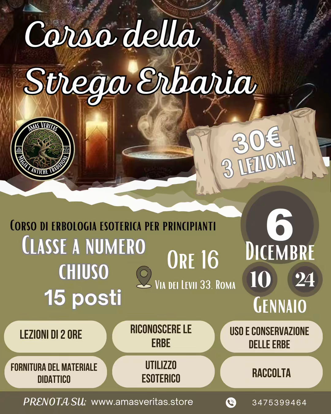 Corso della Strega Erbaria