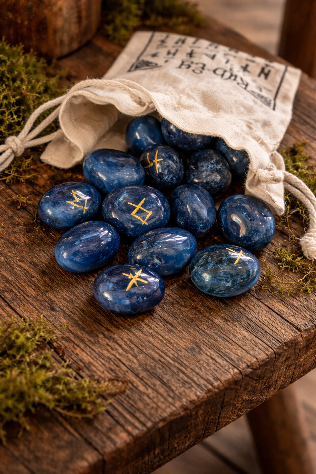 Rune in pietra semi preziosa