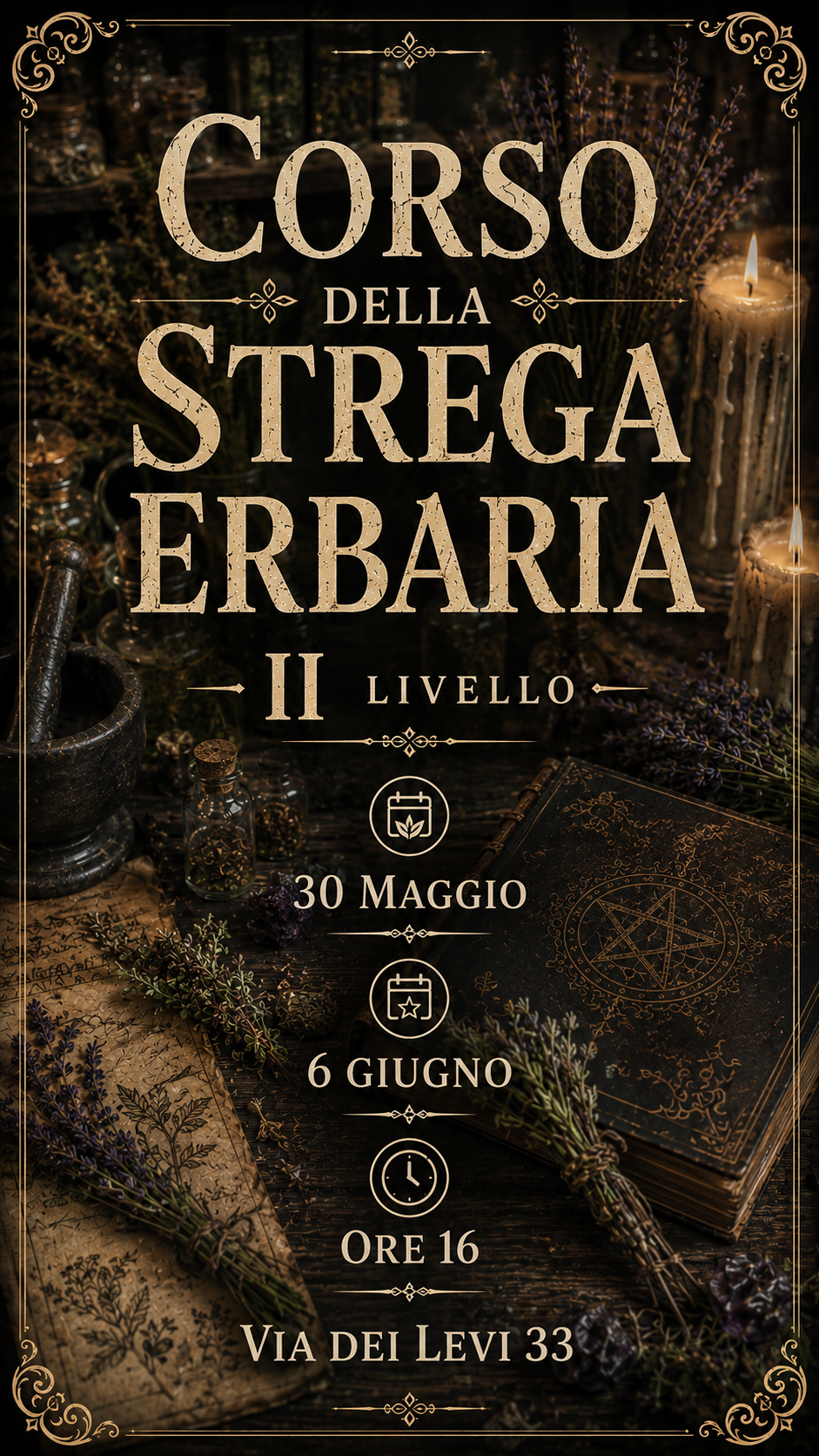 Corso della Strega Erbaria di II livello